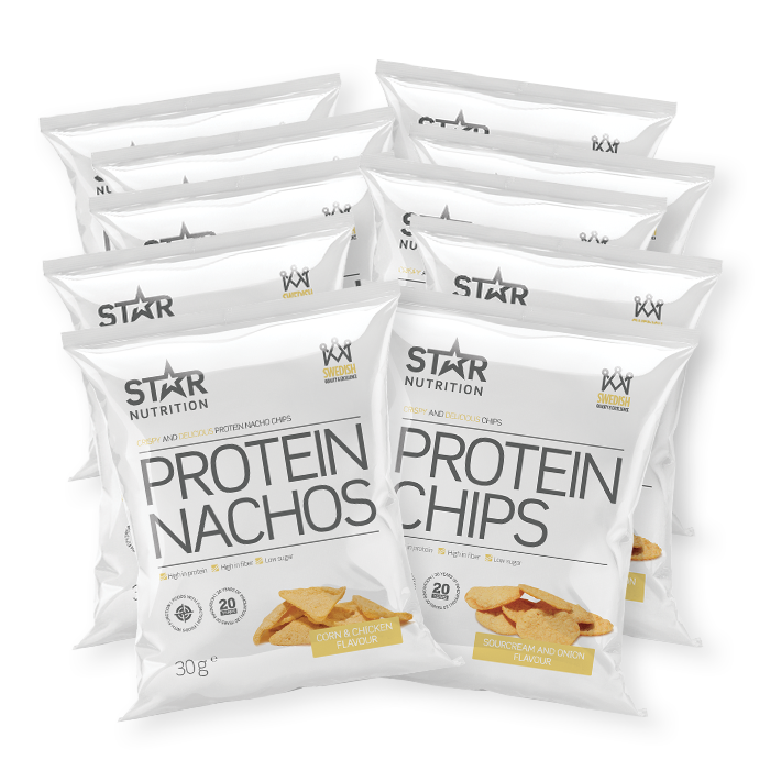 Bilde av 5 X Protein Chips + 5 X Protein Nachos