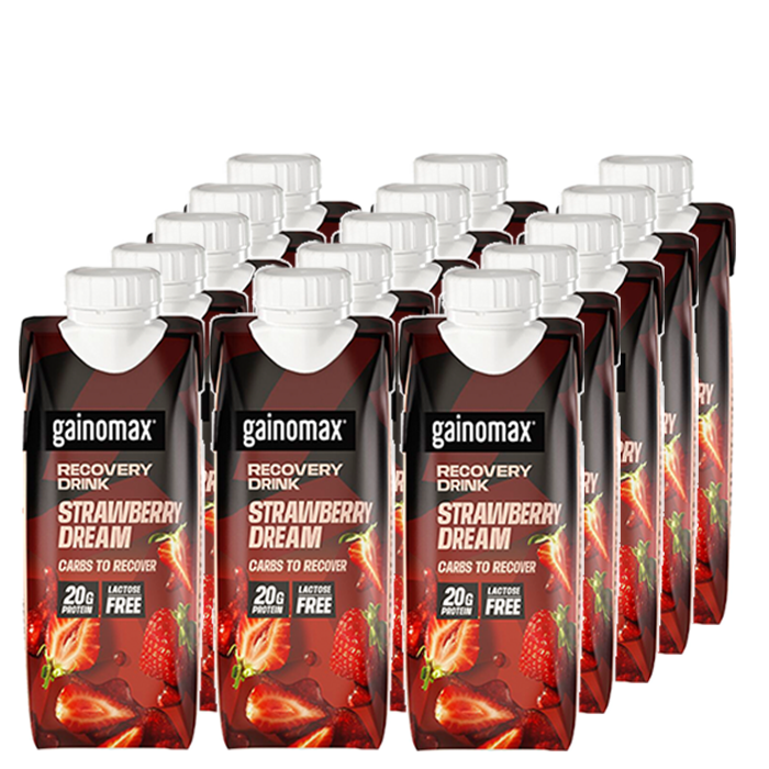 15 x Gainomax Recovery Drink 250 ml choklad