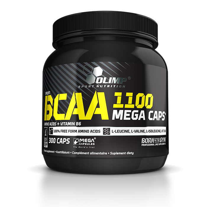BCAA Mega Caps 300 kapsler