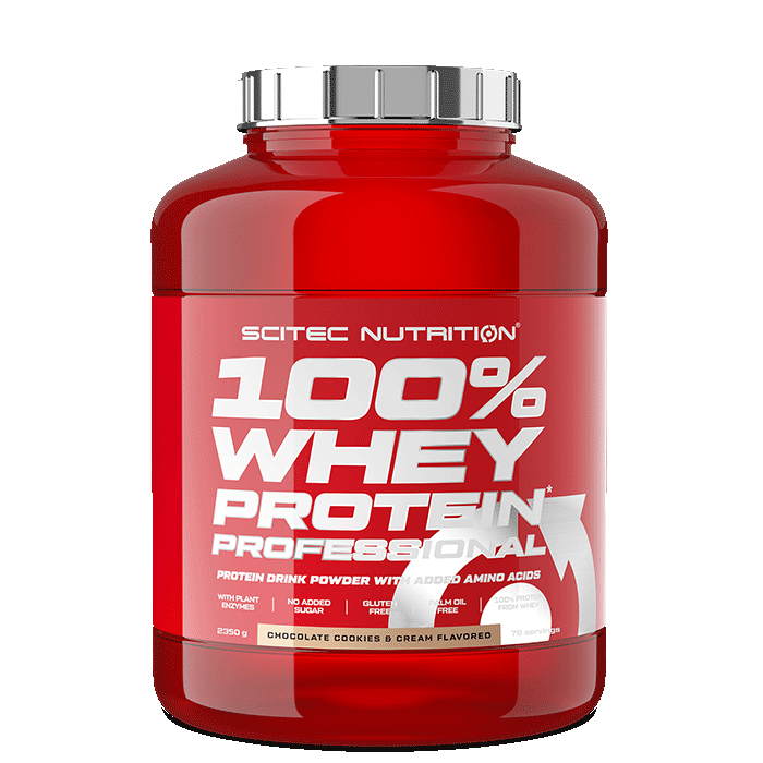 100% Whey Protein Professional, 2350 g, Chocolate Cookies and Cream