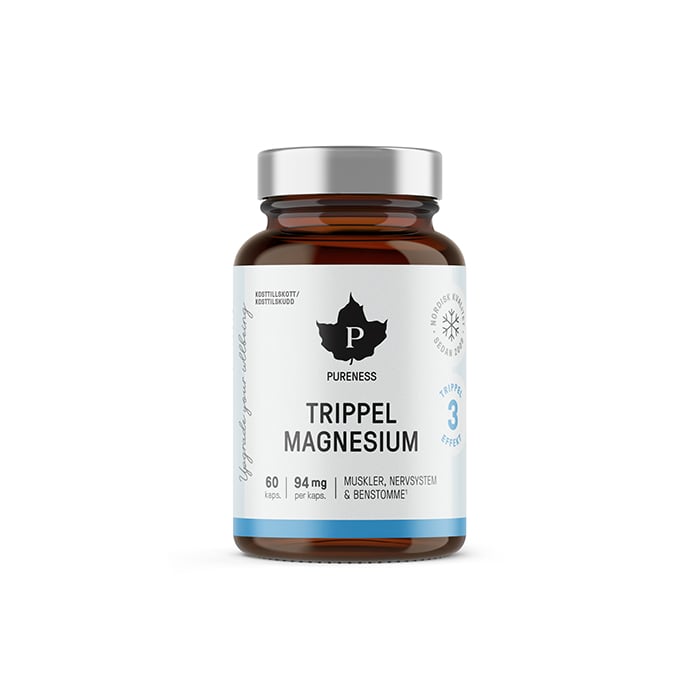 Trippel Magnesium, 60 kapsler