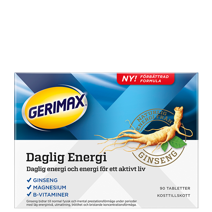 Bilde av Daglig Energi Med Ginseng 90 Tabletter