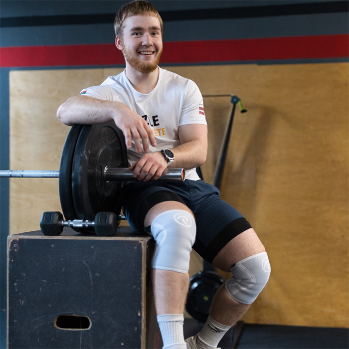 RX Knestøtte 5mm Hvit
