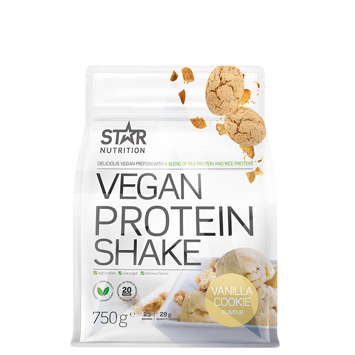 Vegan Protein Shake Vegansk Proteinpulver 750 g