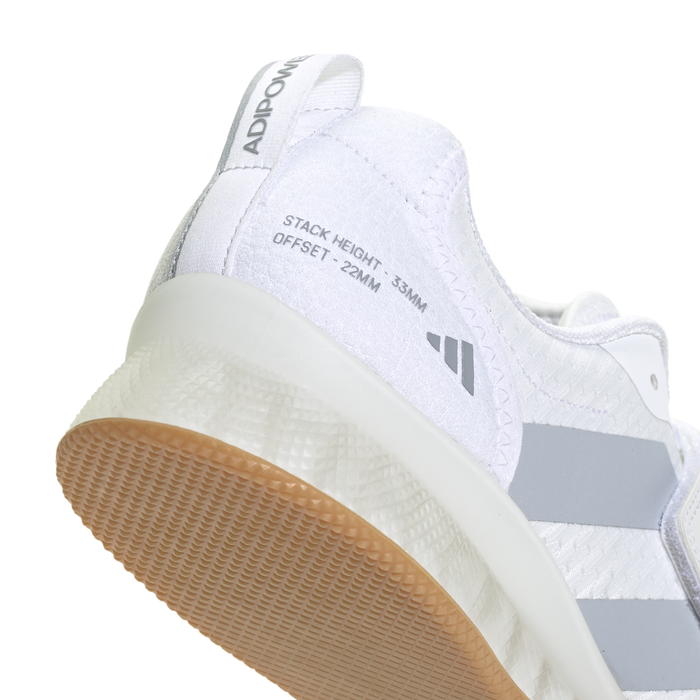 Adidas Adipower Weightlifting III Vektl&oslash;ftingssko Hvit/Gr&aring;