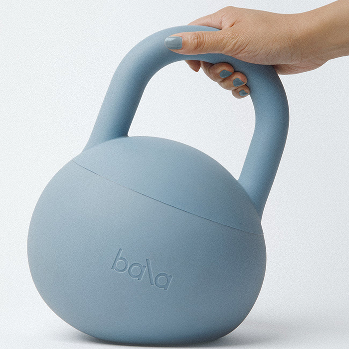Kettlebell 10 lb 4,5 kg Bl&aring;