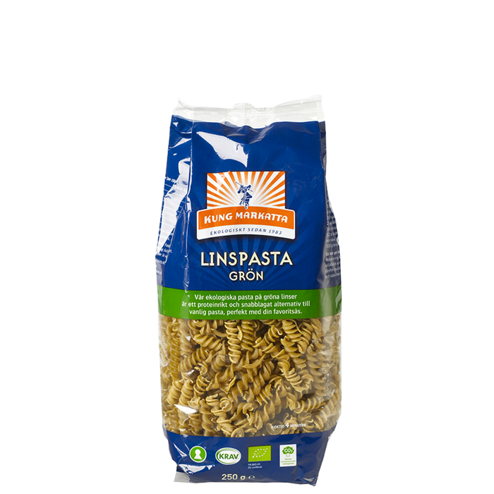 Grønn Linsepasta 250 g