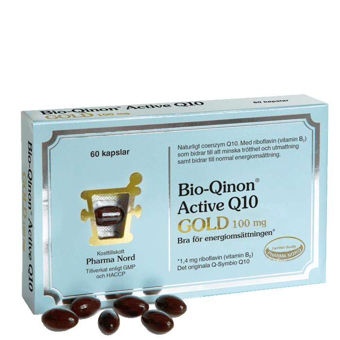 Bilde av Bio-qinon Active Q10 Gold 100 Mg 60 Kapsler