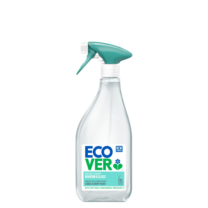 Vindusrens spray med grønn te og grapefrukt, 500 ml