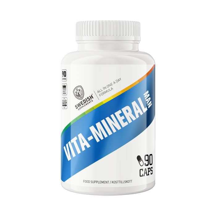 Vita-Mineral Man Multivitamin 90 kapsler