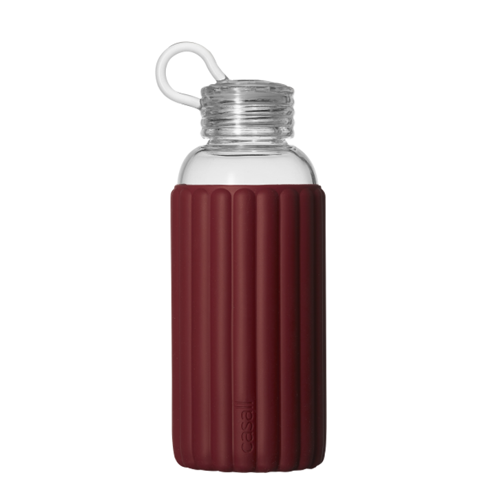 Sthlm Glass Bottle 0.5L, Sienna Red