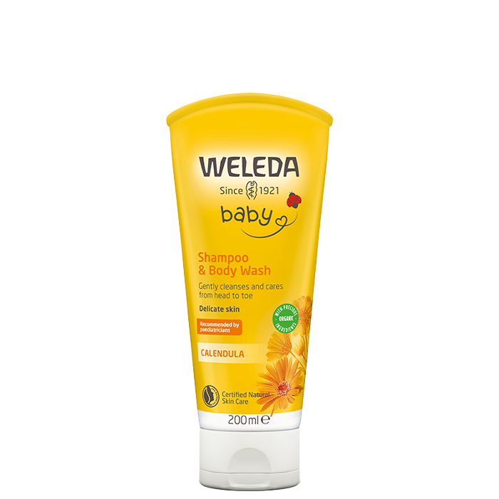 Calendula Shampoo & Bodywash, 200 ml