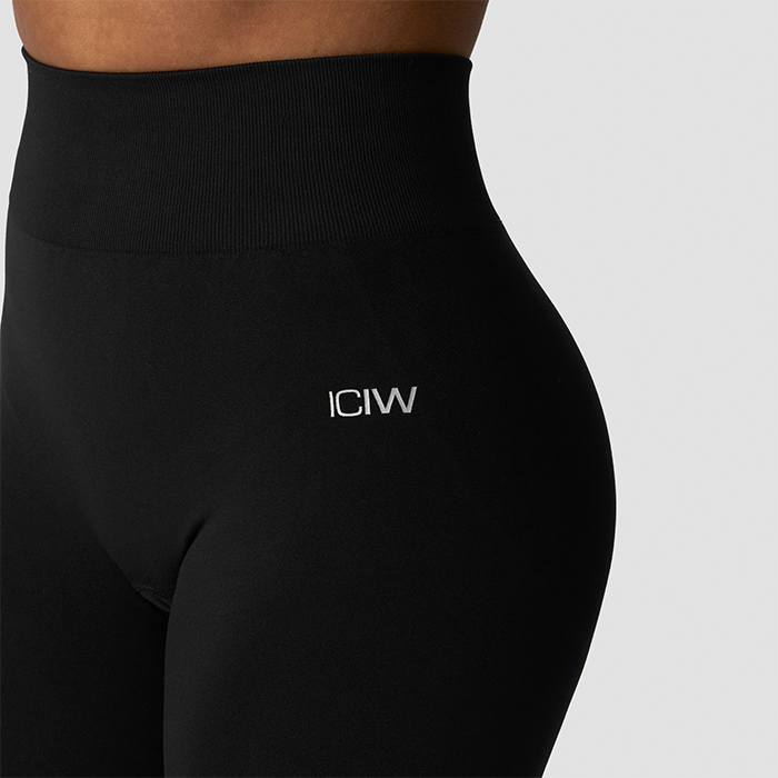 Smooth Seamless Tights Svart