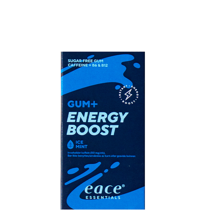 Bilde av Tyggegummi Gum + Energy Boost, 10 Stk. Eace