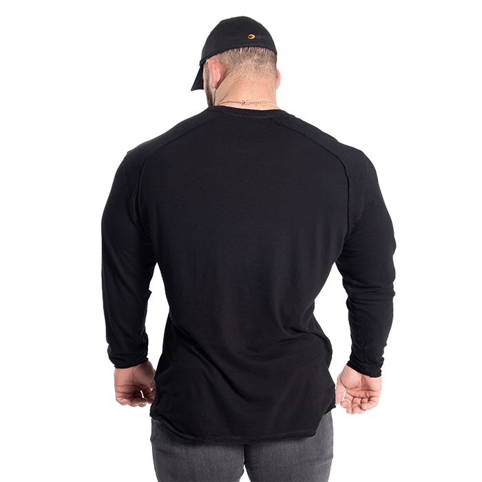Throwback LS Tee, Black