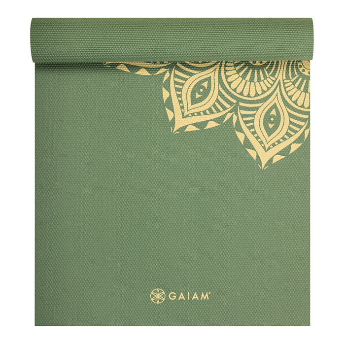 Yogamatte Gr&oslash;nn 6 mm