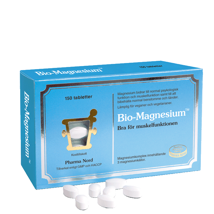 Bio-Magnesium tabletter, 150 stk.