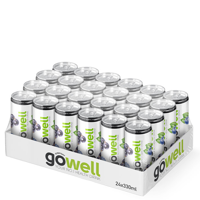 24 x GoWell Funksjonsdrikk Brett 33 cl