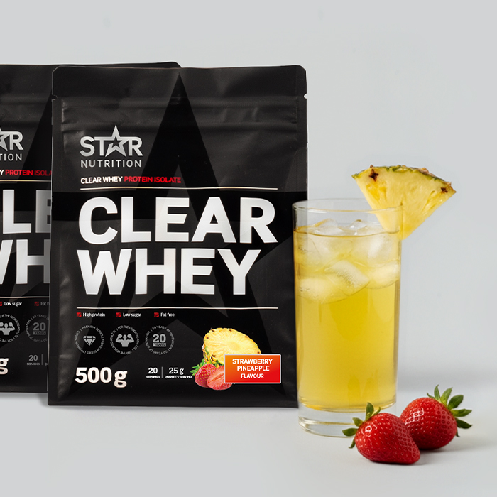 Clear Whey Myseprotein 500 g strawberry_pineapple