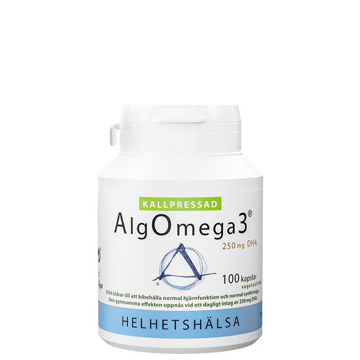 AlgOmega3® Kallpressad 100 kapsler