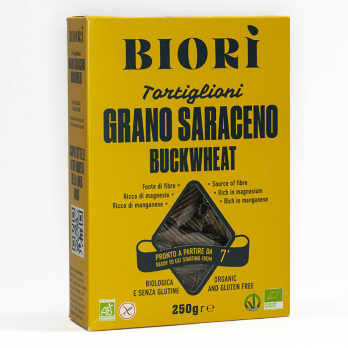Bokhvetepasta Tortiglioni Glutenfri 250 g