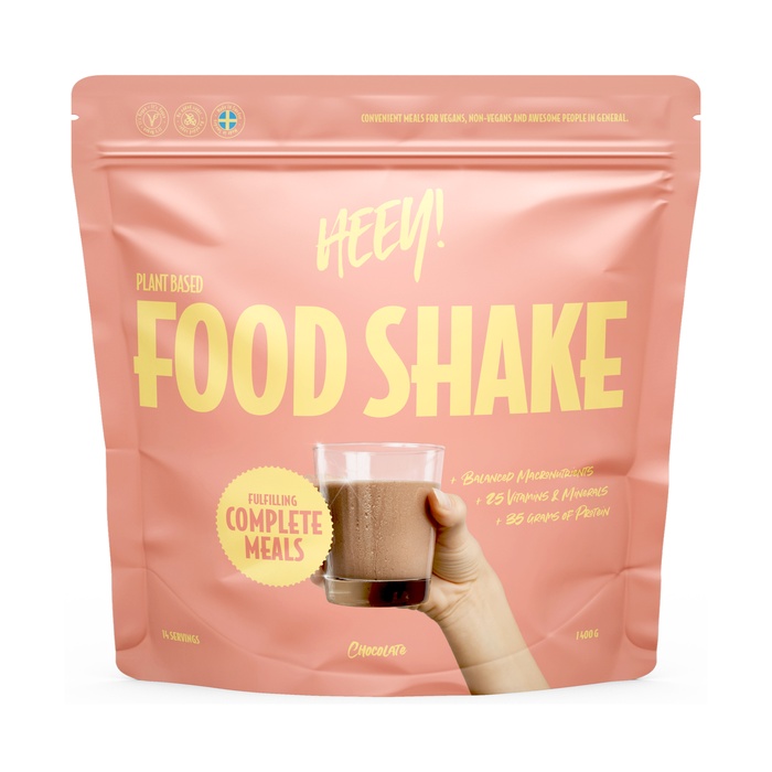 Vegansk Food Shake M&aring;ltidsers&auml;ttning 1400 g choklad