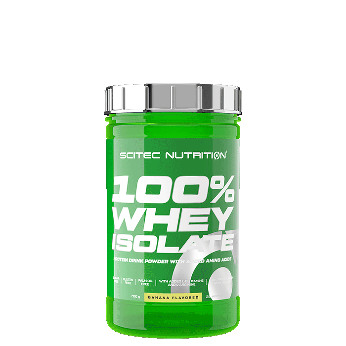 100% Whey Isolate Myseprotein 700 g banana