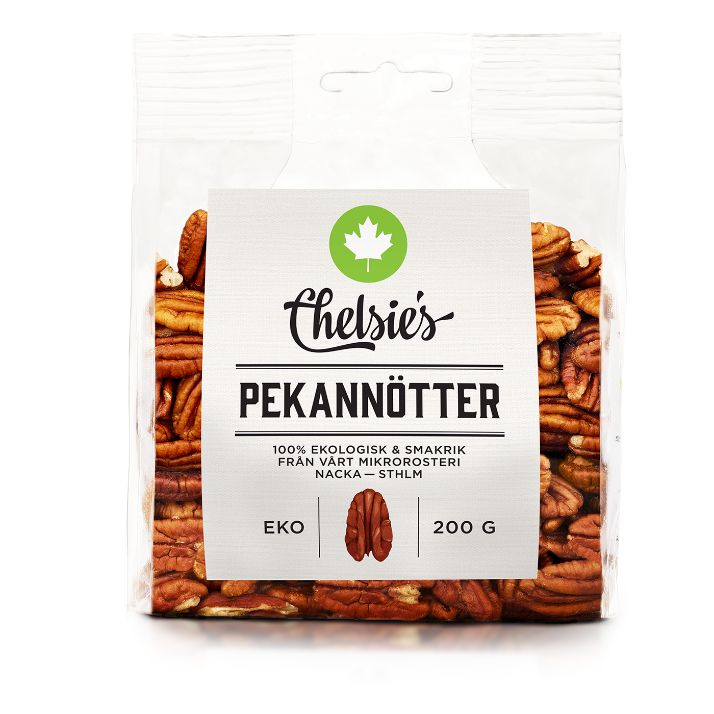 Pekannötter 200 g