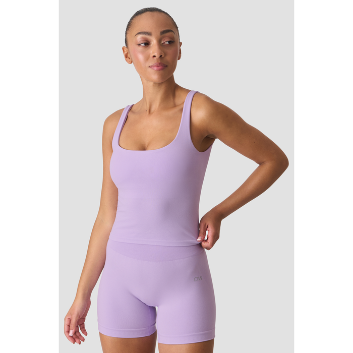 Smooth Seamless 2 i 1 Singlet Lilla