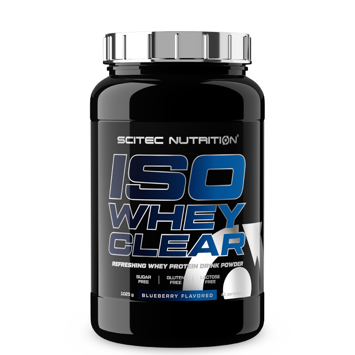 Iso Clear Whey Myseproteinisolat 1025 g blueberry