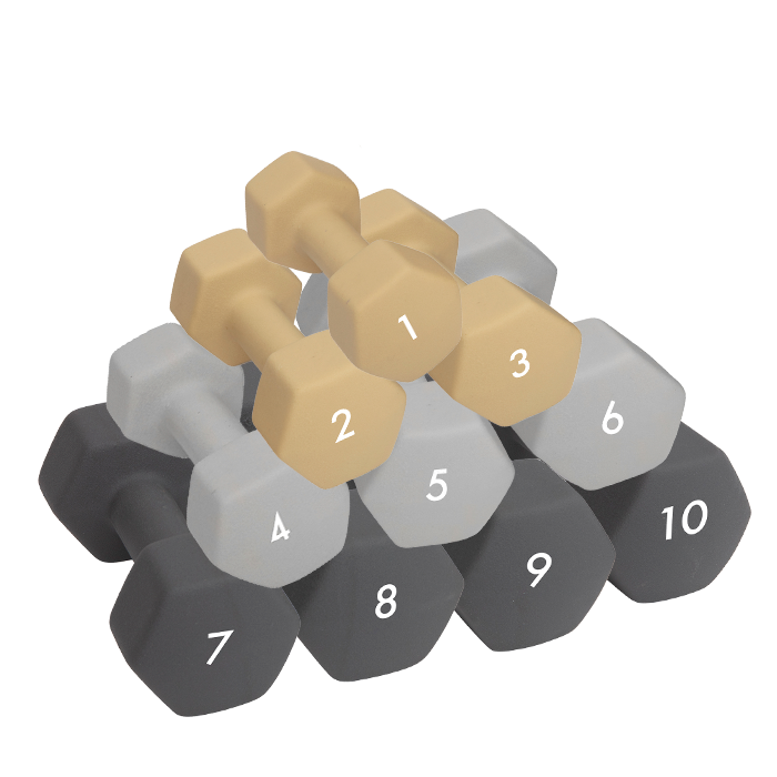 Abilica DumbBell, Manualer Neopren Vinyl