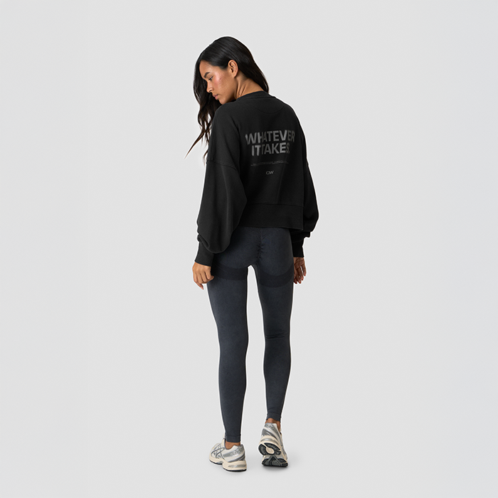 Essence Oversized Sweatshirt Svart