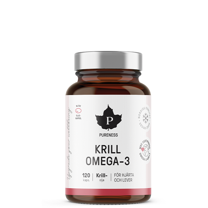 Krill Omega-3 120 kapsler