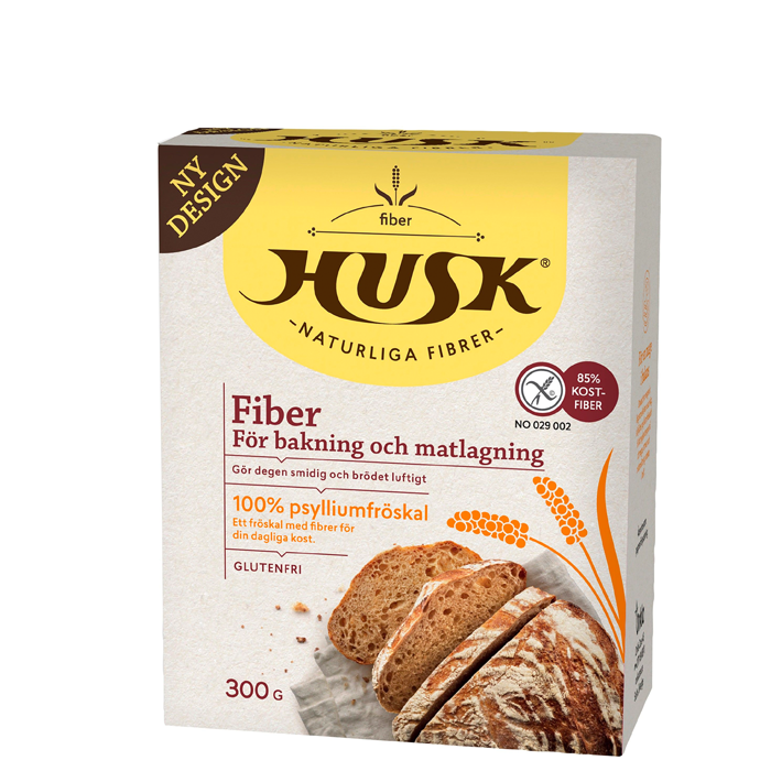 Fiberhusk Baketilsetning Glutenfri