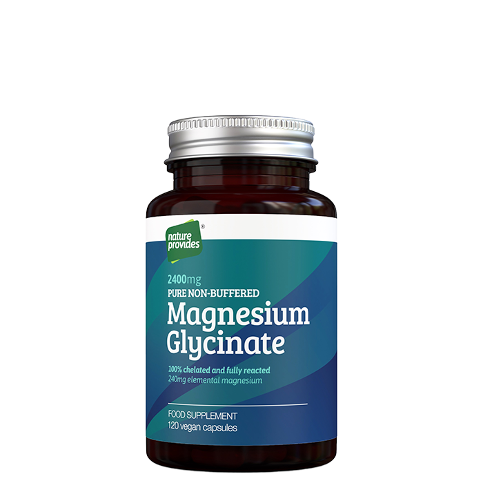 Magnesiumglycinat 120 kapsler