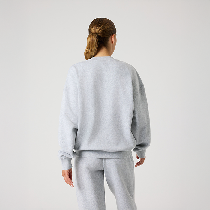 Studio Oversized Sweatshirt Ljusgr&aring;