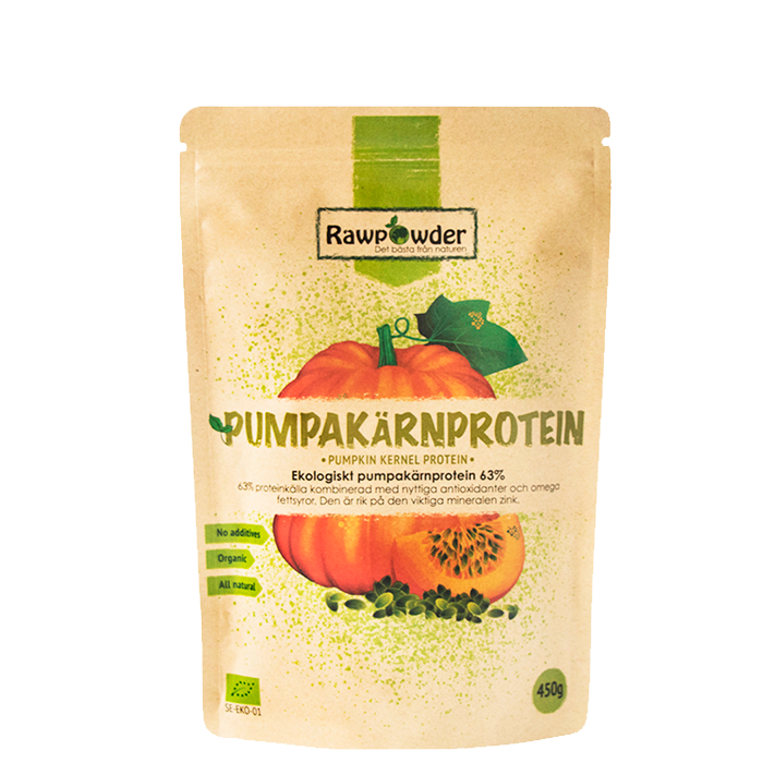 &Oslash;kologisk Gresskarfr&oslash;protein 450 g