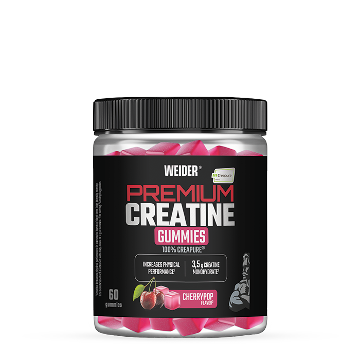 Premium PureCreatine gummie 60 gummies Cherrypop