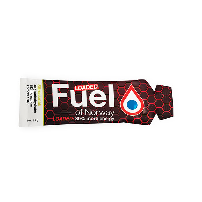 20 x Loaded EnergiGel 55 g lemon