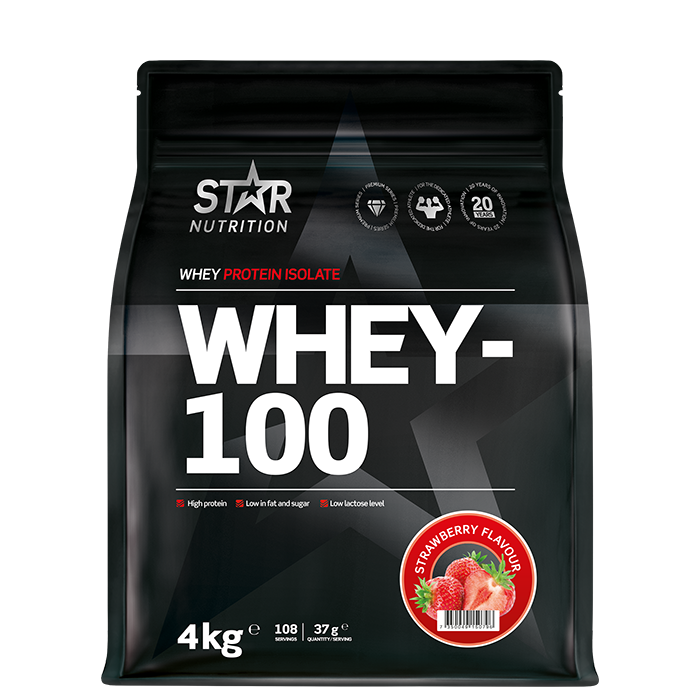 Whey-100 Myseprotein 4 kg