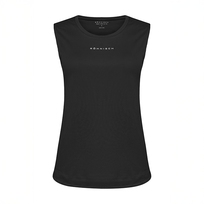 Team Logo Singlet Svart
