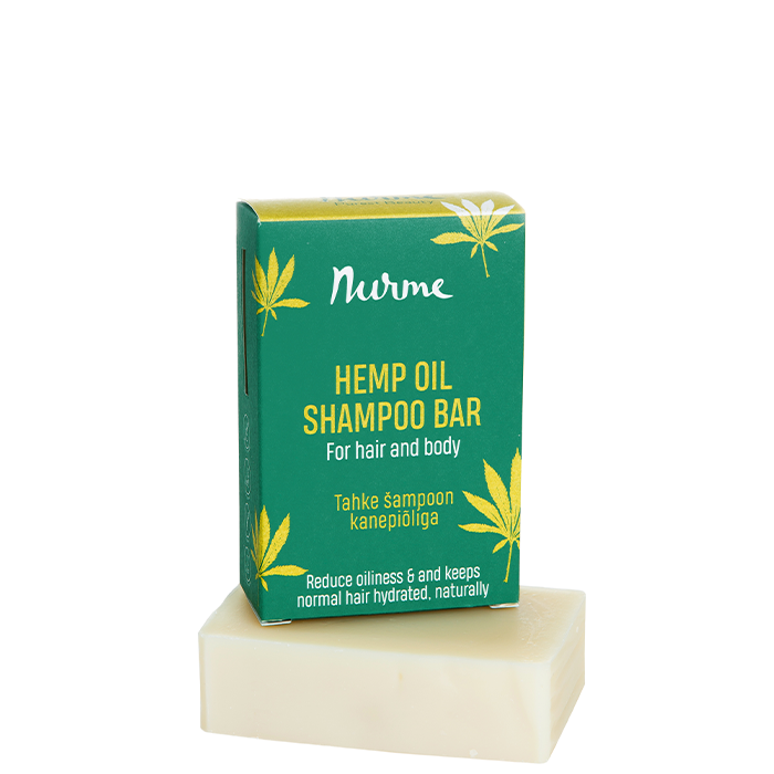 Bilde av Hemp Oil Shampoo Bar For Normalt Til Fet Hår 100 G