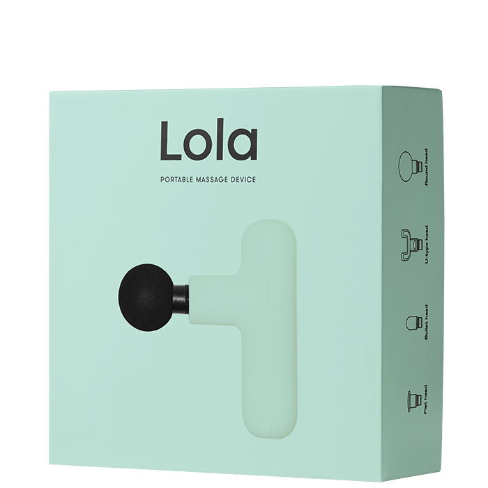 Lola Massage Gun, Mint Green