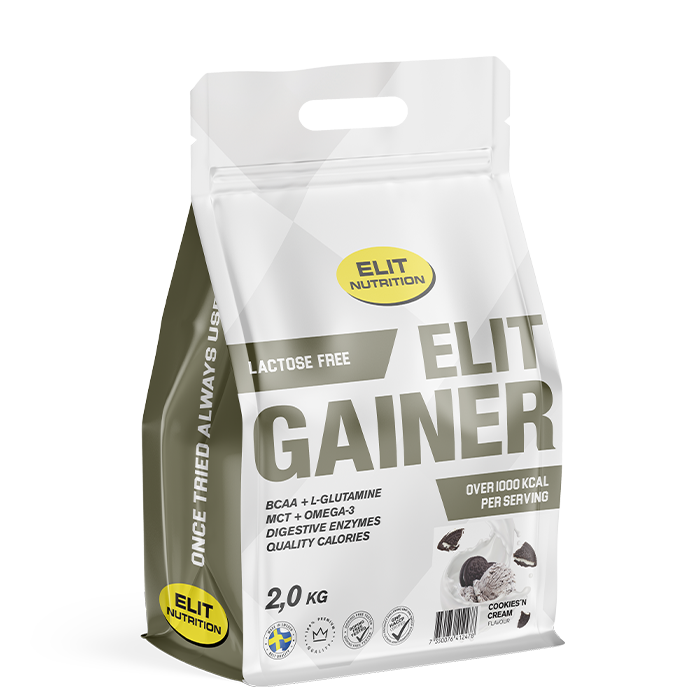 ELIT Gainer Laktosfri 2 kg cookies_n_cream