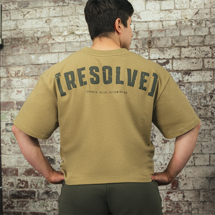 Resolve Oversized T-skjorte Unisex Sand