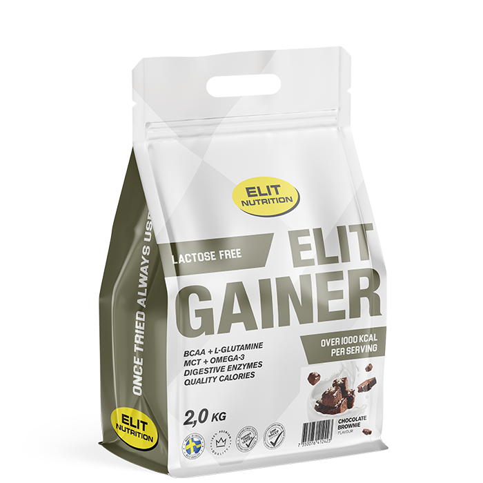 ELIT Gainer Laktosfri 2 kg chocolate_brownie